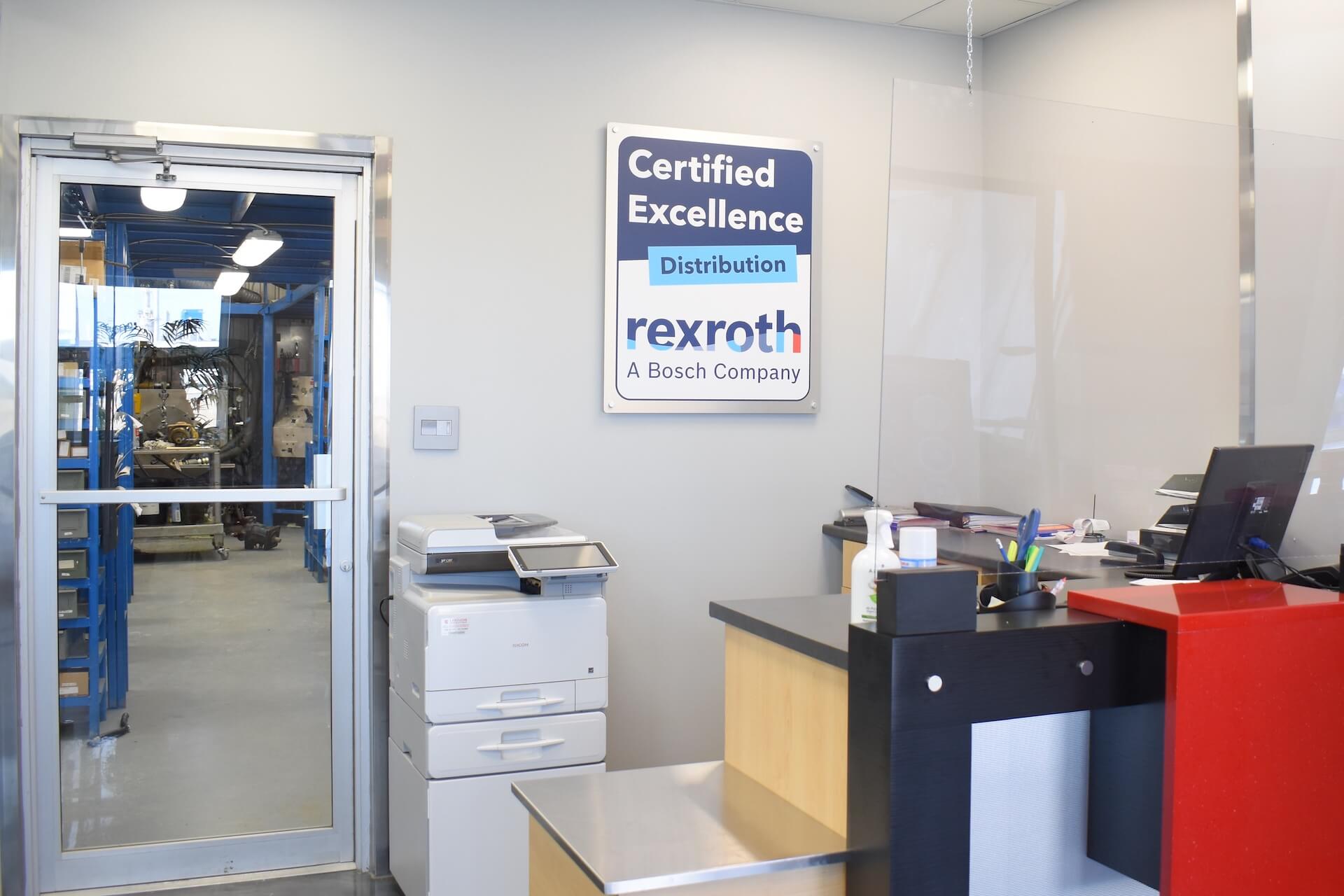 Rexroth certified excellence distribution HP Hydraulique