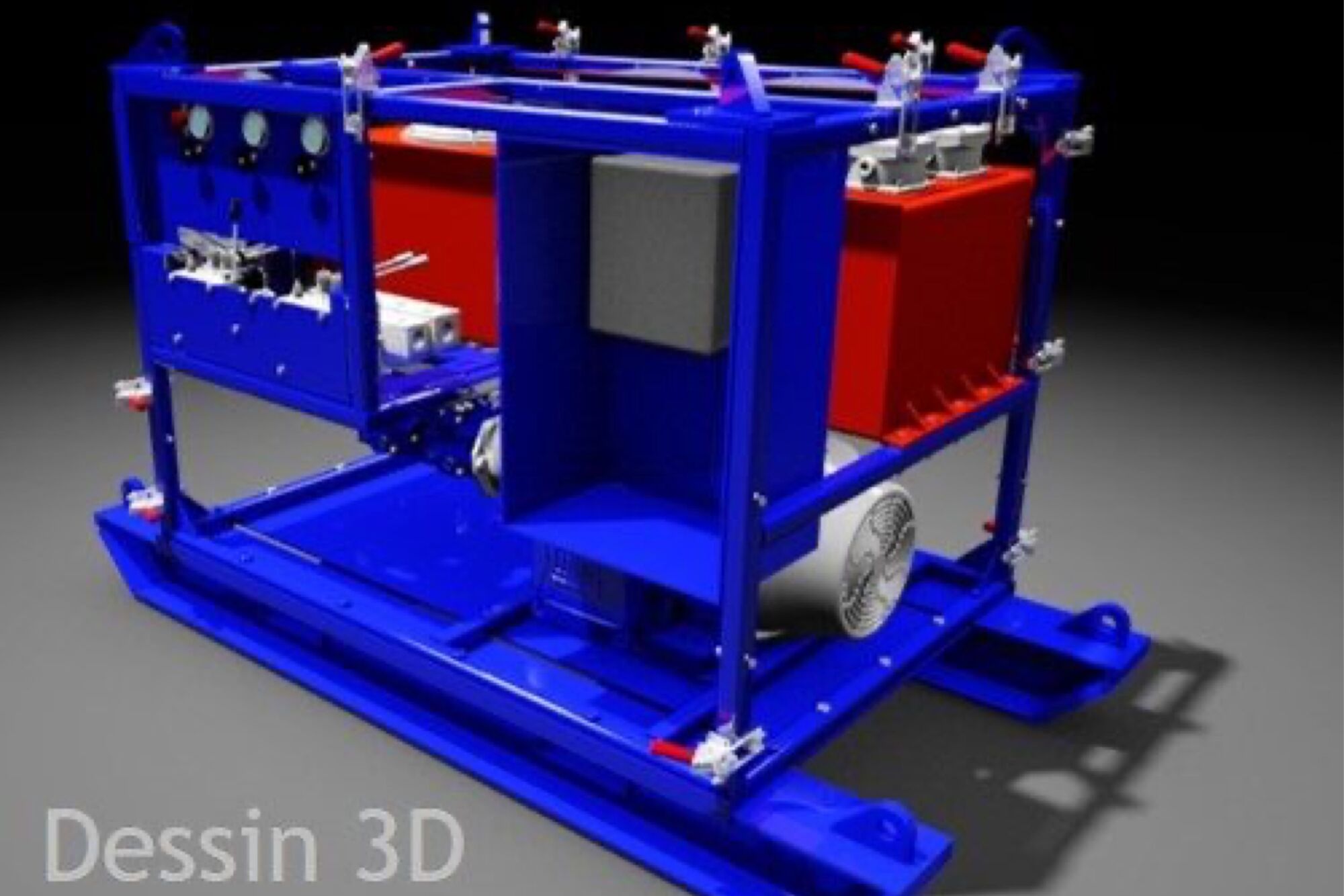 Dessins 3D pour de l'hydraulique - HP Hydraulique