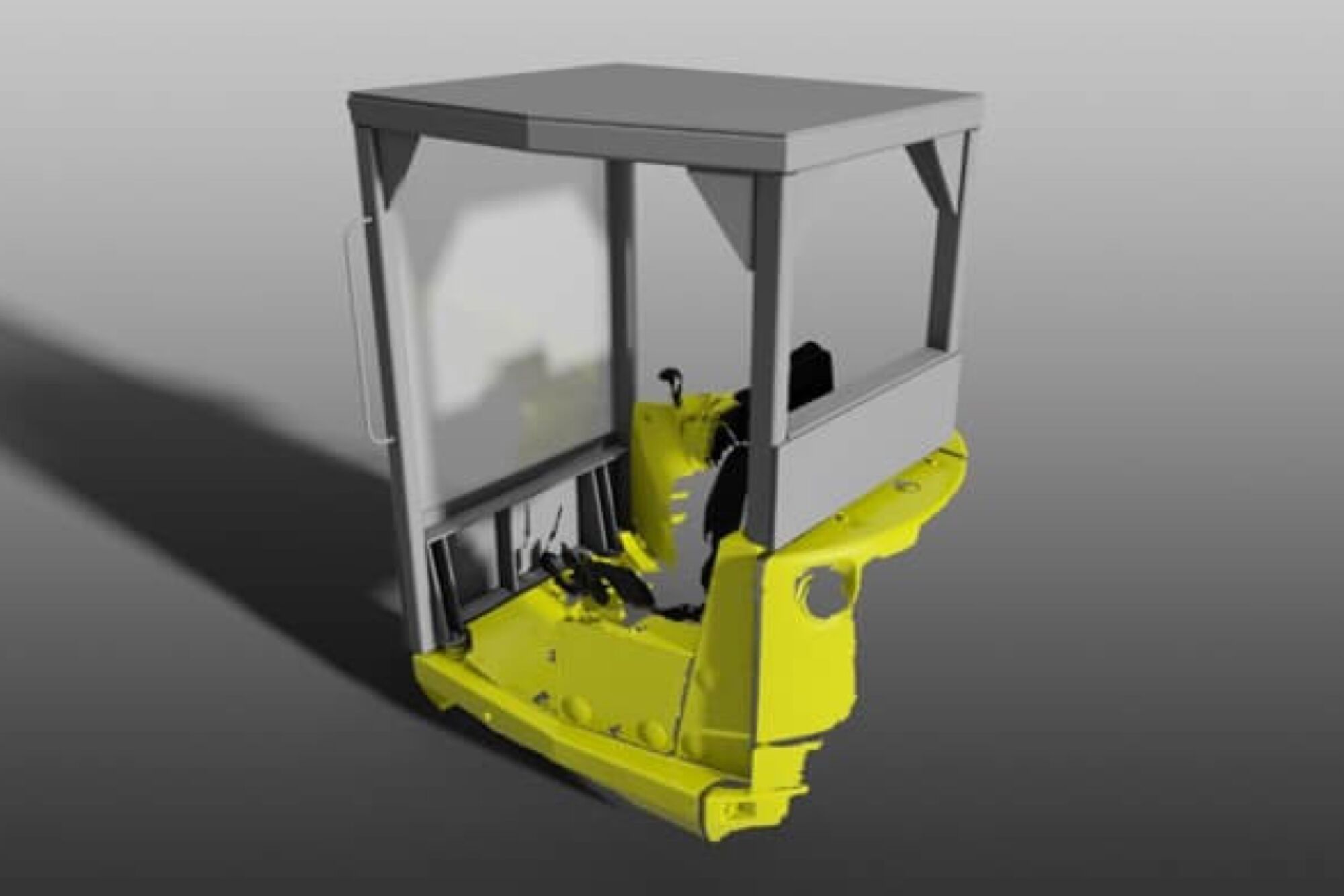 Modélisation 3D d'une cabine - HP Hydraulique