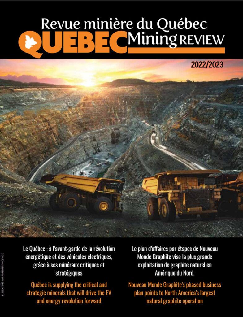 Revue minière Quebec Mining Review, article HP Hydraulique