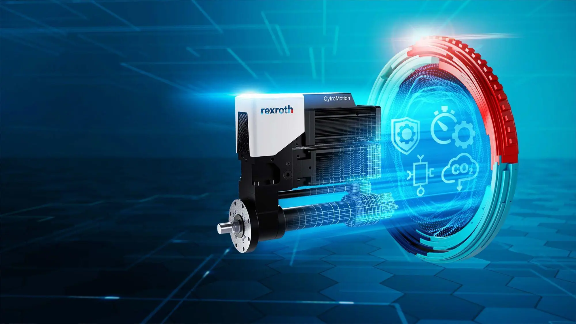 CytroMotion, actionneur de Bosch Rexroth disponible chez HP Hydraulique